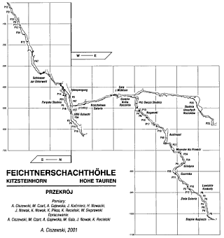 Section of Feichtnerschacht (click for bigger)